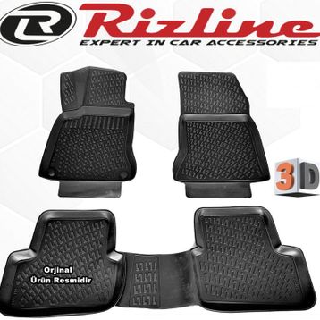 Rizline Mercedes Gla 2014 3d Havuzlu Paspas