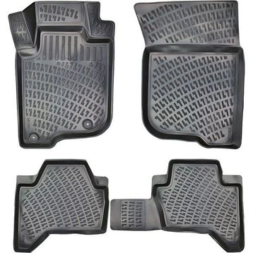Rizline Mitsubishi L200 2019+ 3D Havuzlu Paspas