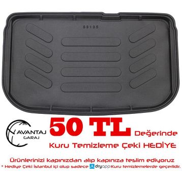 Rizline Nissan Mikra 2016 Sonrası 3D Bagaj Havuzu