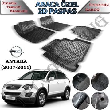 Rizline Opel Antara 2007-2011 3D Havuzlu Paspas