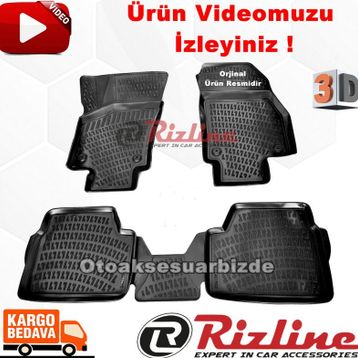 Rizline Opel Astra H 2004+ 3D Havuzlu Paspas