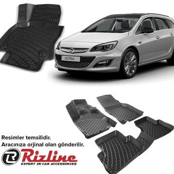 Rizline Opel Astra J 2009-2015 3D Havuzlu Paspas
