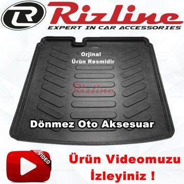 Rizline Opel Astra J Paspası Siyah Sedan 2012-2018 Arası 3D Bagaj Havuzu