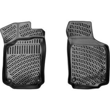 Rizline Opel Combo 2001-2011 Panelvan 3D 2 Parça Siyah Havuzlu Paspas
