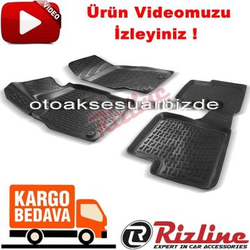 Rizline Opel Corsa D 2006 2014siyah 3D Havuzlu Paspas