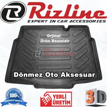 Rizline Opel Crossland X Siyah 2017 Sonrası 3d Bagaj Havuzu