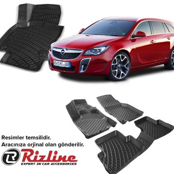 Rizline Opel Insignia 2017+ 3D Havuzlu Paspas