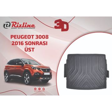 Rizline Peugeot 3008 2016+ Üst Bagaj Havuzu