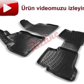 Rizline Peugeot Bipper 3D Havuzlu Paspas