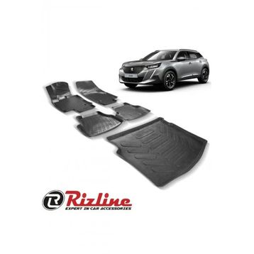 Rizline Peugeot Yeni 2008 3D 2020 Alt Bagaj Havuzu ve Havuzlu Paspas