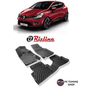Rizline Renault Clio 4 2012+ 3D Havuzlu Paspas