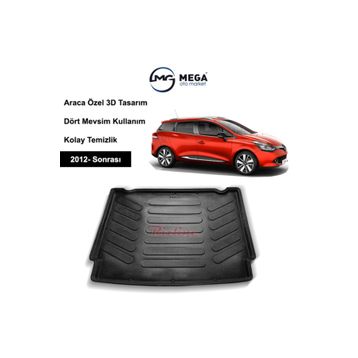 Rizline Renault Clio 4 3D Bagaj Havuzu