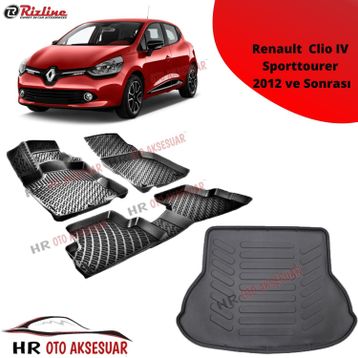 Rizline Renault Clio IV 2012Sonrası Bagaj Havuzu
