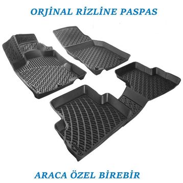 Rizline Renault Latitude 2010 Sonrası 3D Bagaj Havuzu