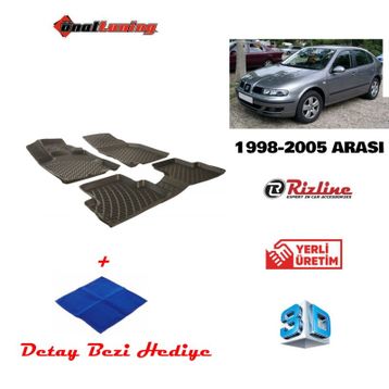Rizline Seat Leon 1998-2005 3D Havuzlu Paspas