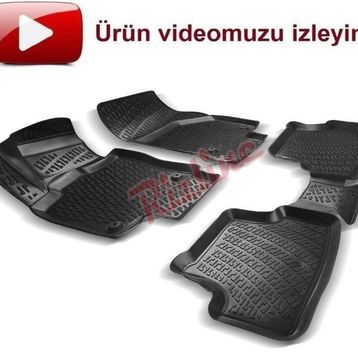 Rizline Seat Leon 2013 Sonrası 3D Havuzlu Paspas