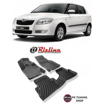 Rizline Skoda Fabia 2014 3d Havuzlu Paspas