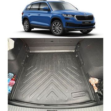 Rizline Skoda Kodiaq 2024 Sonrası Alt Kademe 3D Bagaj Havuzu