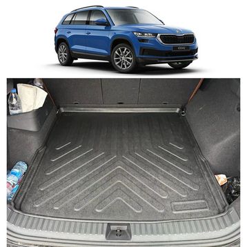 Rizline Skoda Kodiaq 2024 Sonrası Üst Kademe 3D Bagaj Havuzu