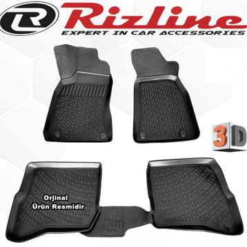 Rizline Skoda Super B 2003-2008 3d Havuzlu Paspas