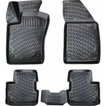 Rizline Skoda Super B 2008-2015 Uyumlu 3D Havuzlu Paspas