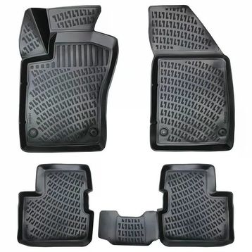 Rizline Skoda Super B 2008-2015 Uyumlu 3D Havuzlu Paspas