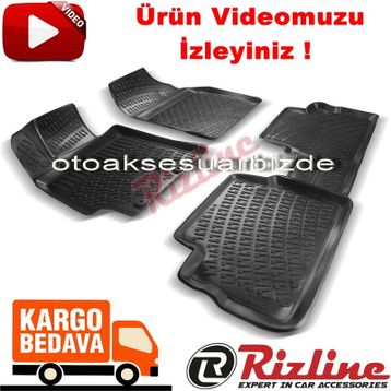 Rizline Toyota Auris 2013 3d Havuzlu Paspas