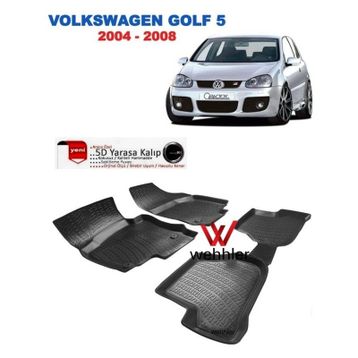 Rizline Volkswagen Golf 5 2003-2008 3D Havuzlu Paspas