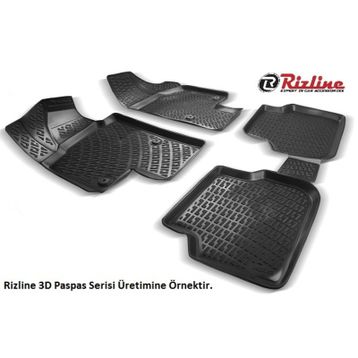 Rizline Volvo S80 3D 2006 - 2016 Havuzlu Paspas