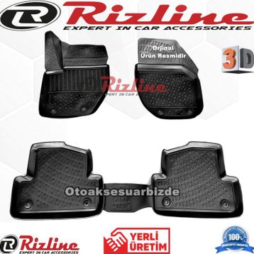 Rizline Volvo V40 2004-2012 3D Havuzlu Paspas