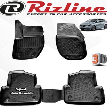 Rizline Volvo V40 2004-2012 3D Havuzlu Paspas
