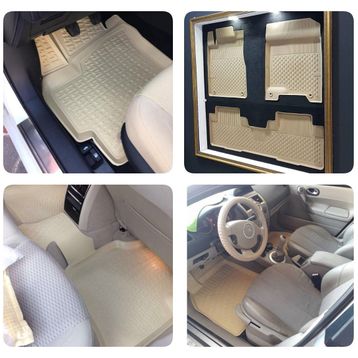 Rizline Volvo V50 2004-2012 3D Havuzlu Bej Paspas