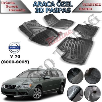 Rizline Volvo V70 3D Havuzlu Paspas