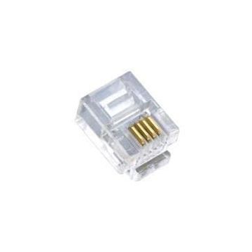 Rj11 4 Pin 100 Adet Jack