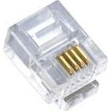 Rj11 4 Pin 100 Adet Jack