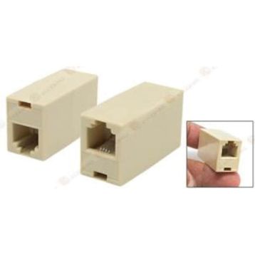 Rj11 Ara Dişi-Dişi 6p/4c Telefon Kablo Uzatma Aparatı Konnektör