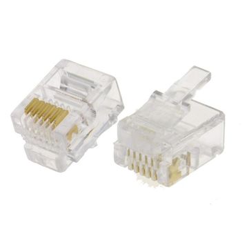 Rj12 6 Pin 100 Adet Jack