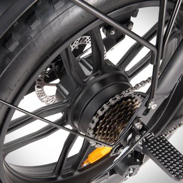 RKS Lesso Pro 250W Gri Katlanabilir Elektrikli Bisiklet
