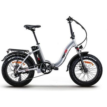 RKS RSI-X Pro Gri Katlanabilir Elektrikli Bisiklet