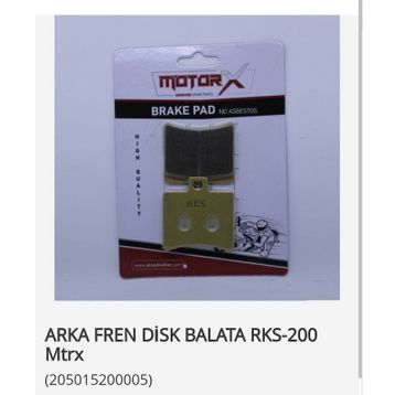 RKS Scooter Motor Brandası