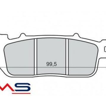 Rms Honda Crossrunner Arka Fren Balata