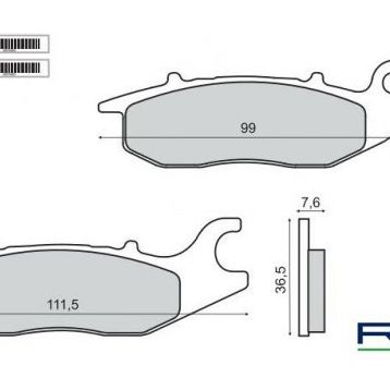 Rms Honda Msx 125 Ön Fren Balata