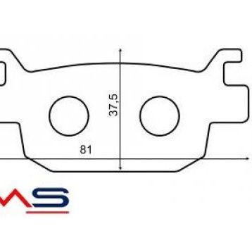 Rms Honda SH 300 Arka Fren Balata
