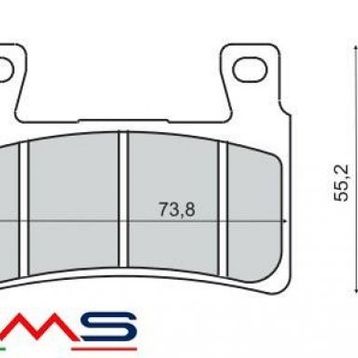 Rms Kawasaki ZX-6-R 636 2013 ve Sonrası Ön Fren Balata