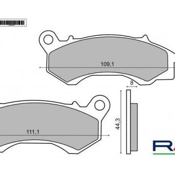 Rms Peugeot Django Sport 125 Ön Fren Balata