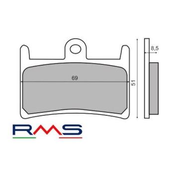 Rms Yamaha FZ1 Fazer Ön Fren Balata