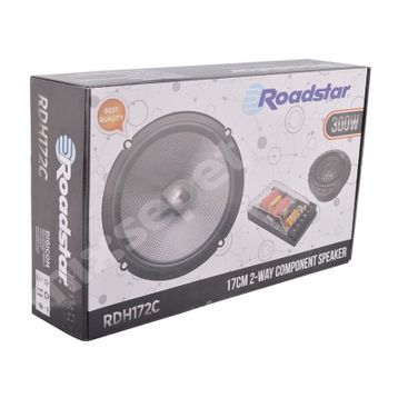 Roadstar RDH-172CI 17cm 300W 2 Yollu Komponent Oto Hoparlör