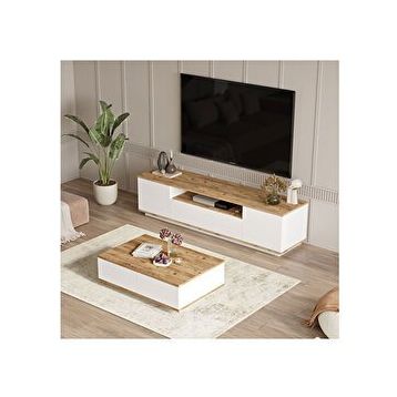 Robin Home Loft Orta Sehpa 2'li Set Tv Ünitesi