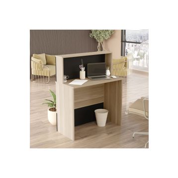 Robin Home Siyah Verona Meşe Ofis Karşılama Bankosu