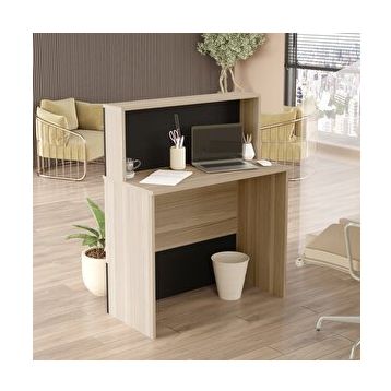 Robin Home Siyah Verona Meşe Ofis Karşılama Bankosu